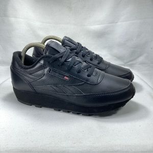 Reebok Classic Renaissance Women's V66941 Black Casual Shoes Sneakers Sz 10